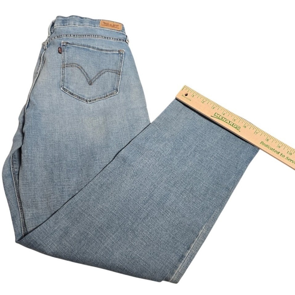 Levis 514 Straight Leg Jeans Womens 14S Light Wash Blue Denim W32 L30.‎  700